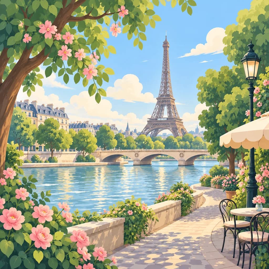Paris stamp