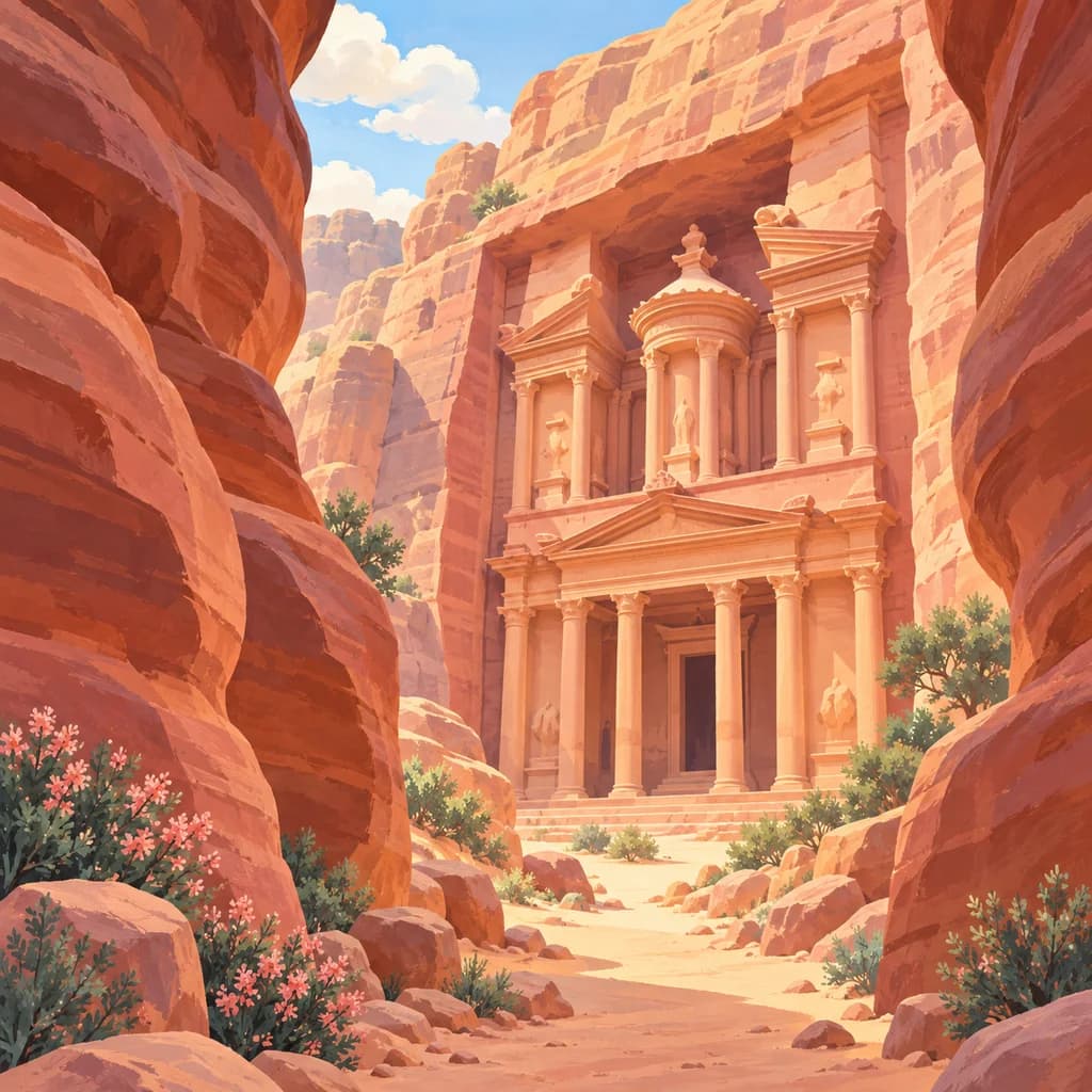 Petra stamp