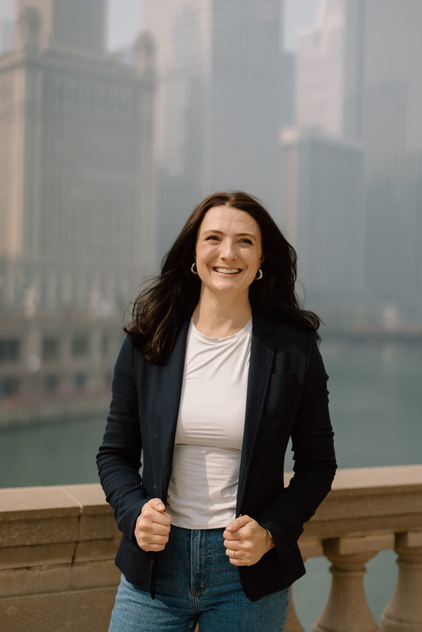 Emily Hyeamang, founder of YourPond, photographed outdoors